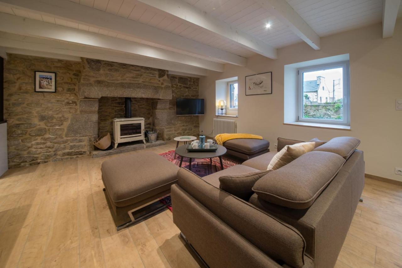 Gwel Ar Mor - Jolie Maison De Charme Renovee Proche Du Port Lanildut Exteriör bild